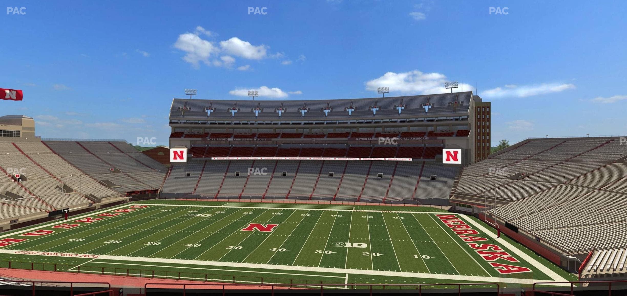 Memorial Stadium Nebraska - Section 224 Seat View