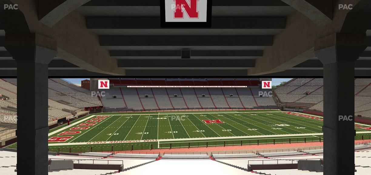 Memorial Stadium Nebraska - Section 28 Seat View