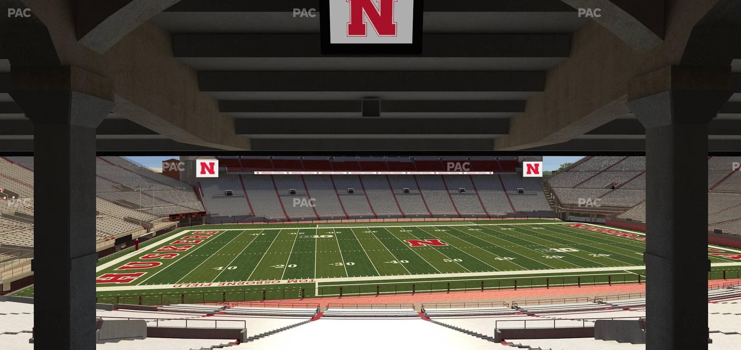 Memorial Stadium Nebraska - Section 28 Seat View