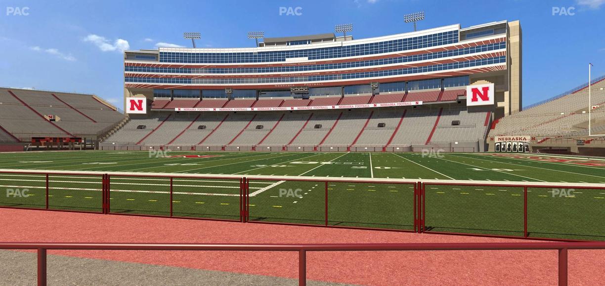 Memorial Stadium Nebraska - Section 3 Seat View