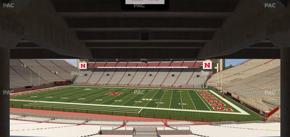Memorial Stadium Nebraska - Section 3 Seat View