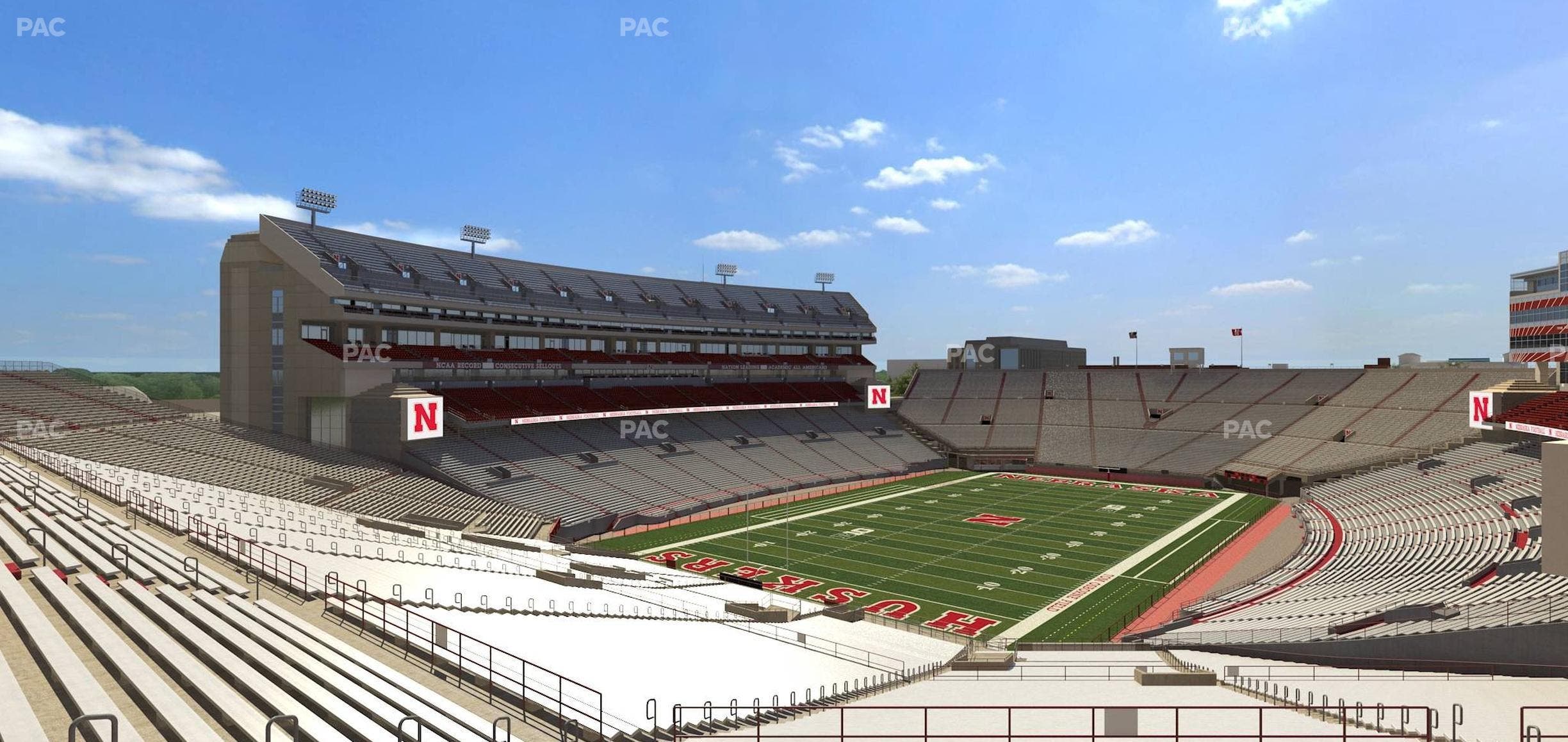 Memorial Stadium Nebraska - Section 33 Seat View