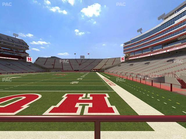 Memorial Stadium Nebraska - Section 34 Seat View