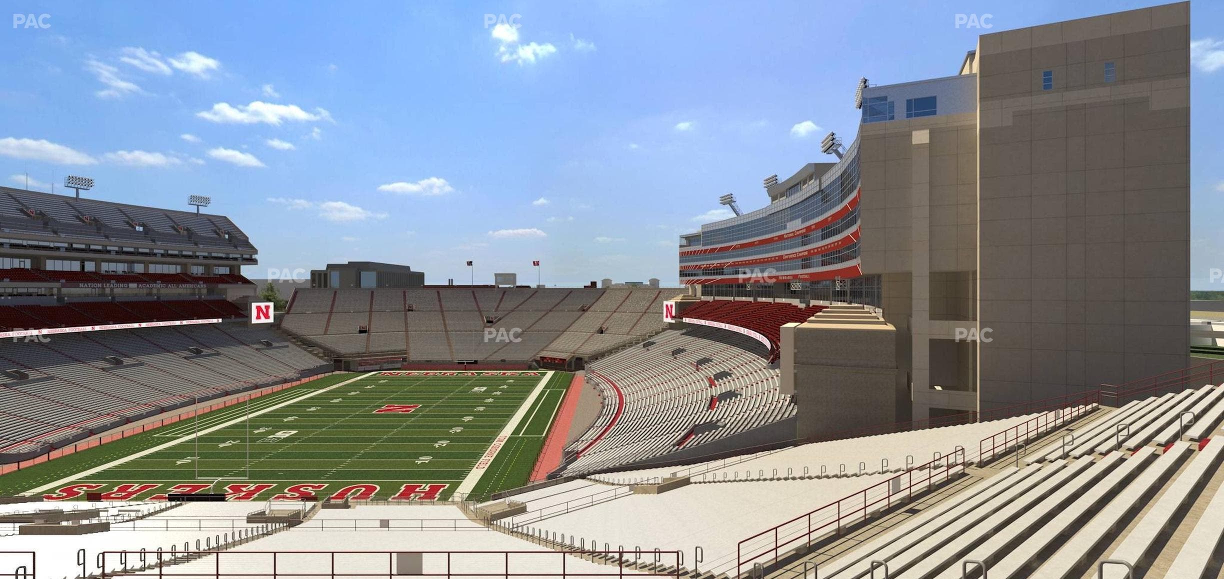 Memorial Stadium Nebraska - Section 34 Seat View