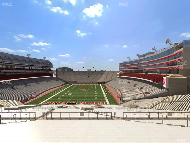 Memorial Stadium Nebraska - Section 36 A Seat View Memorial Stadium Nebraska - Section 36 A Seat View