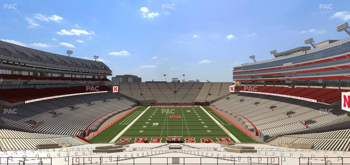 Memorial Stadium Nebraska - Section 36 B Seat View