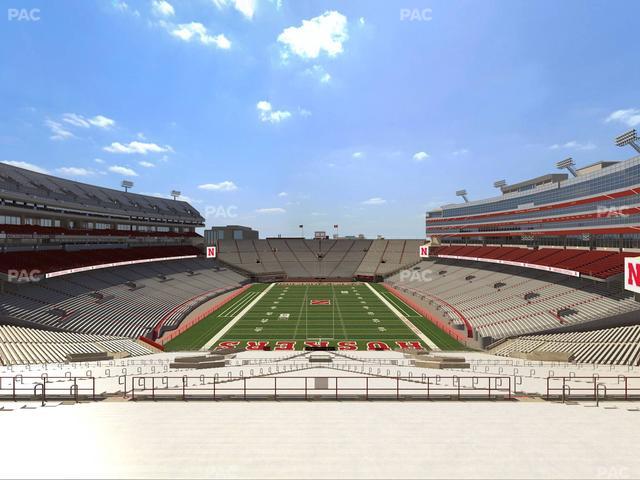 Memorial Stadium Nebraska - Section 36 B Seat View Memorial Stadium Nebraska - Section 36 B Seat View