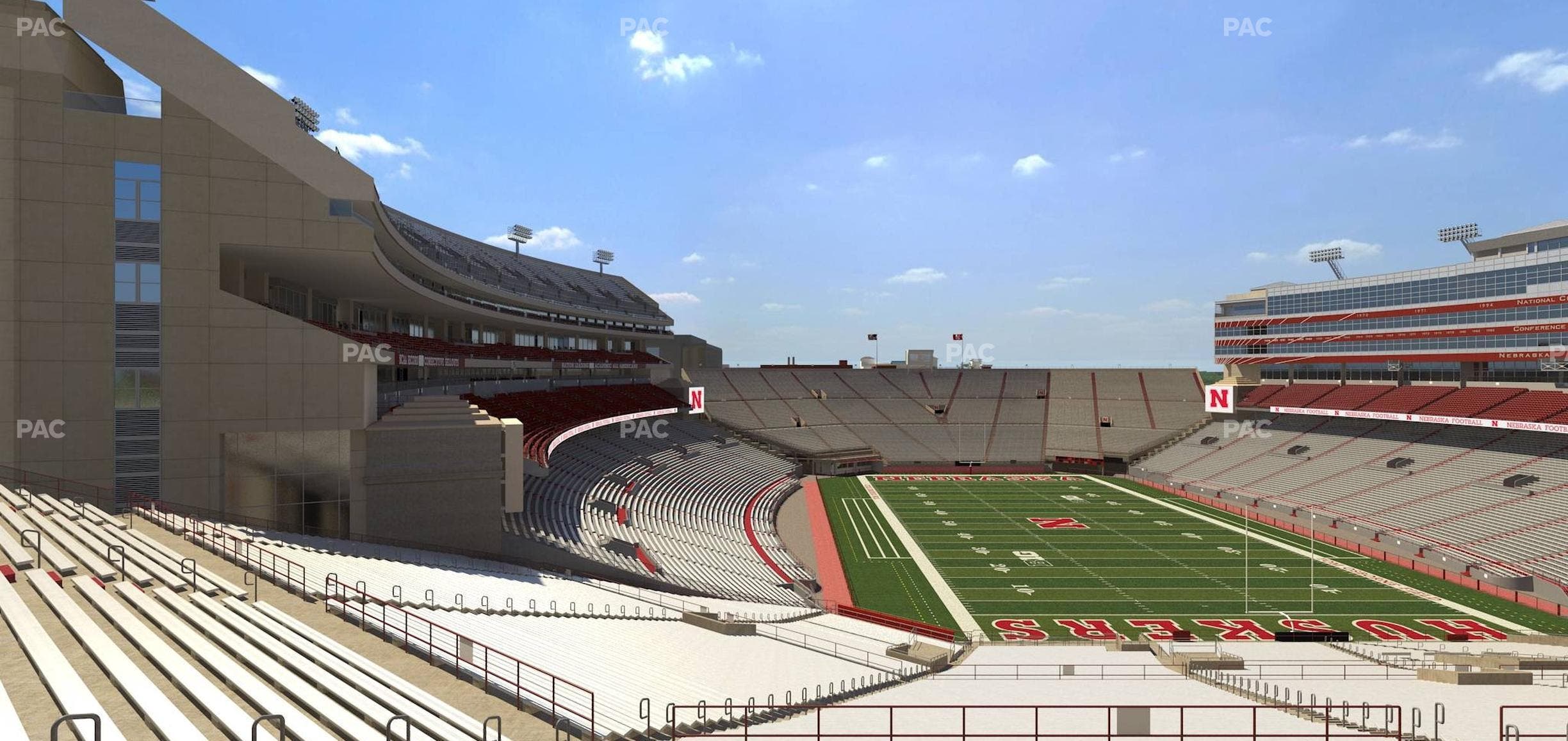 Memorial Stadium Nebraska - Section 38 Seat View