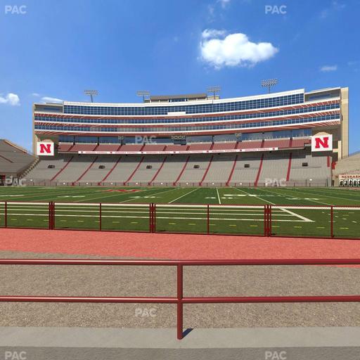 Memorial Stadium Nebraska - Section 4 Seat View