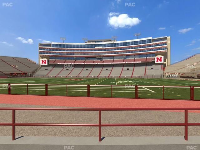 Memorial Stadium Nebraska - Section 4 Seat View