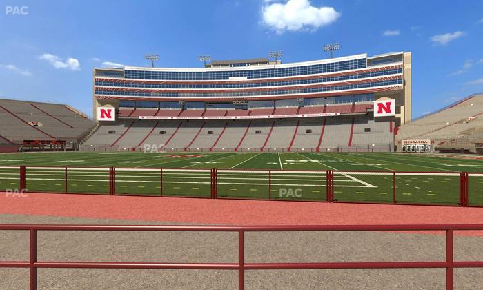 Memorial Stadium Nebraska - Section 4 Seat View