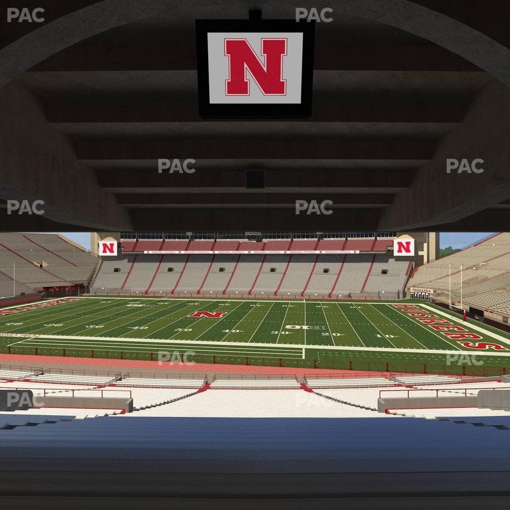 Memorial Stadium Nebraska - Section 4 Seat View