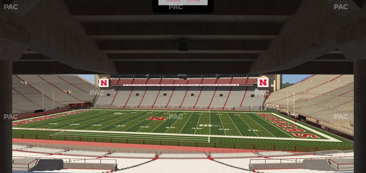 Memorial Stadium Nebraska - Section 4 Seat View