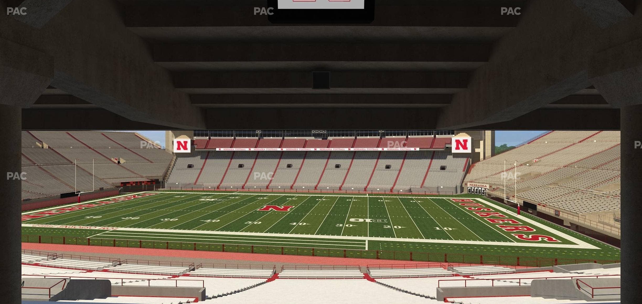 Memorial Stadium Nebraska - Section 4 Seat View