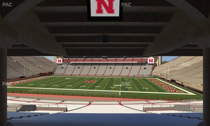 Memorial Stadium Nebraska - Section 4 Seat View