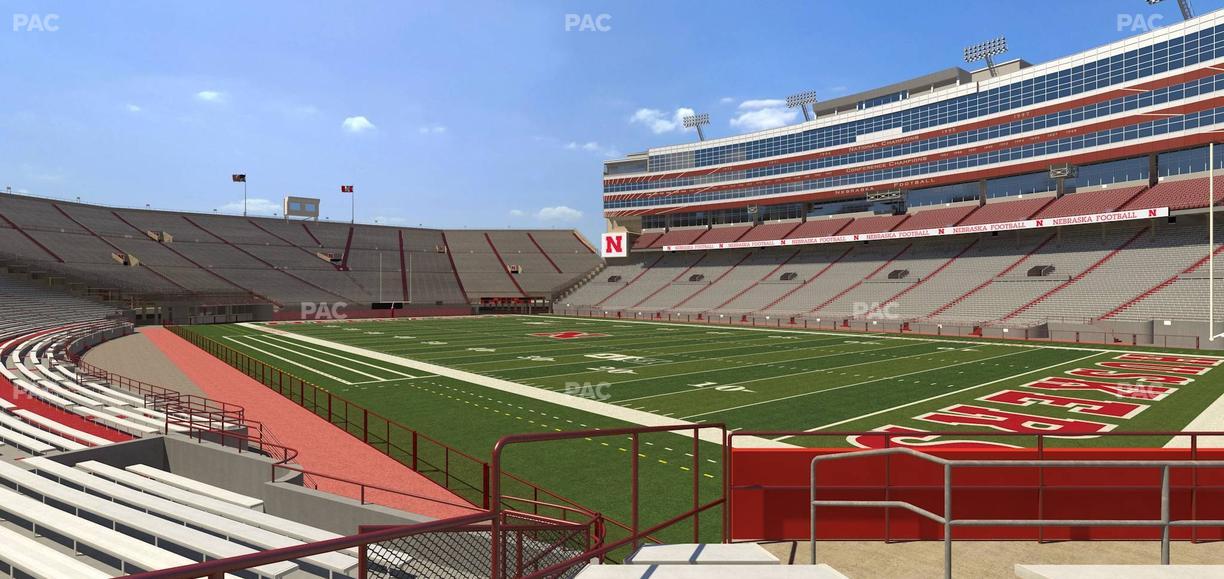 Memorial Stadium Nebraska - Section 40 Seat View