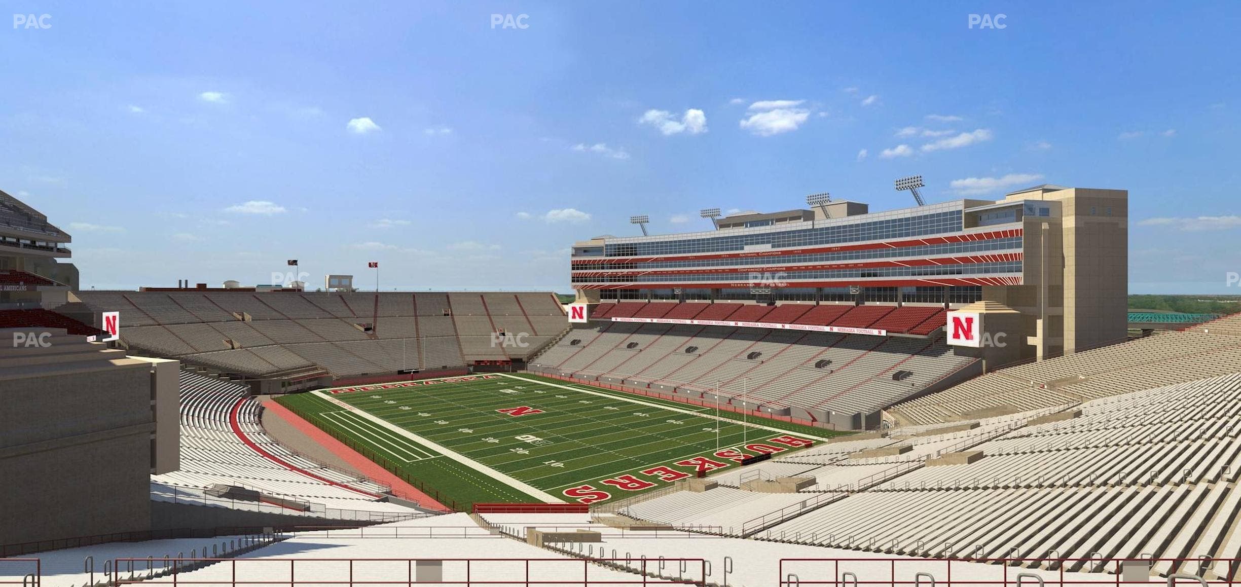 Memorial Stadium Nebraska - Section 40 Seat View