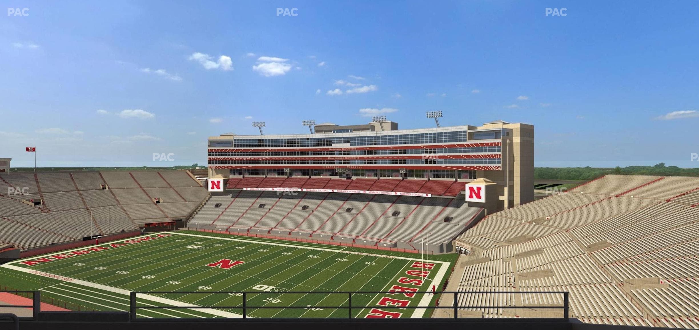 Memorial Stadium Nebraska - Section 401 Seat View