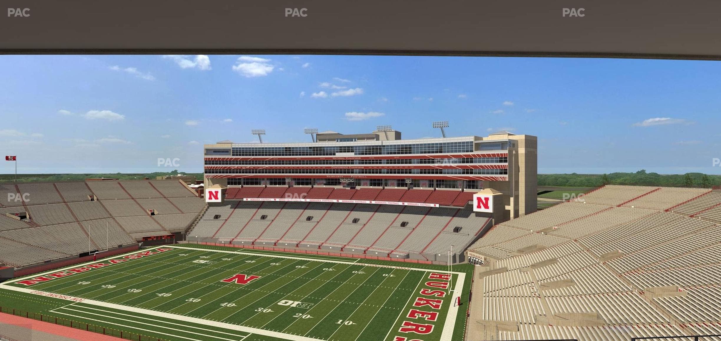 Memorial Stadium Nebraska - Section 402 Seat View