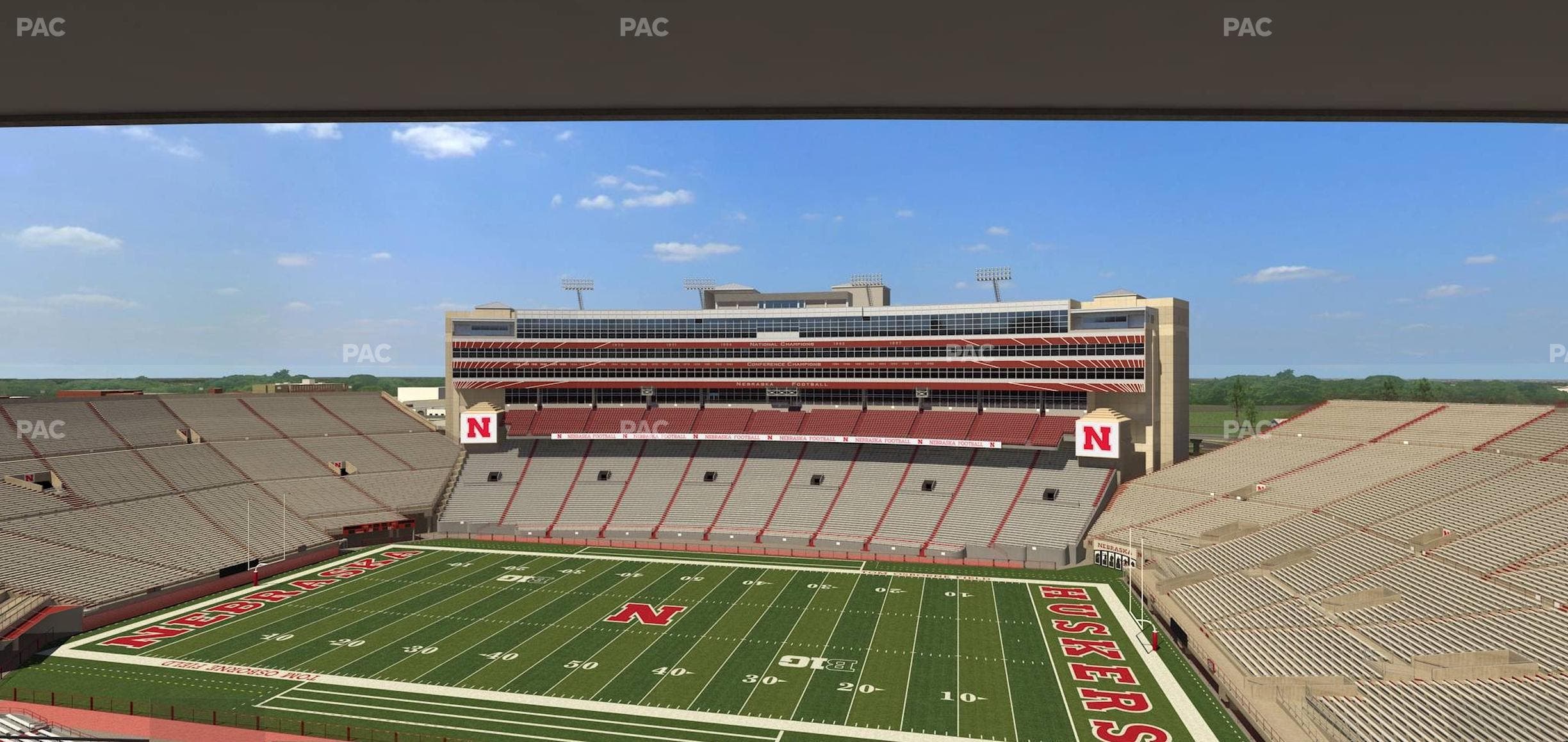 Memorial Stadium Nebraska - Section 404 Seat View
