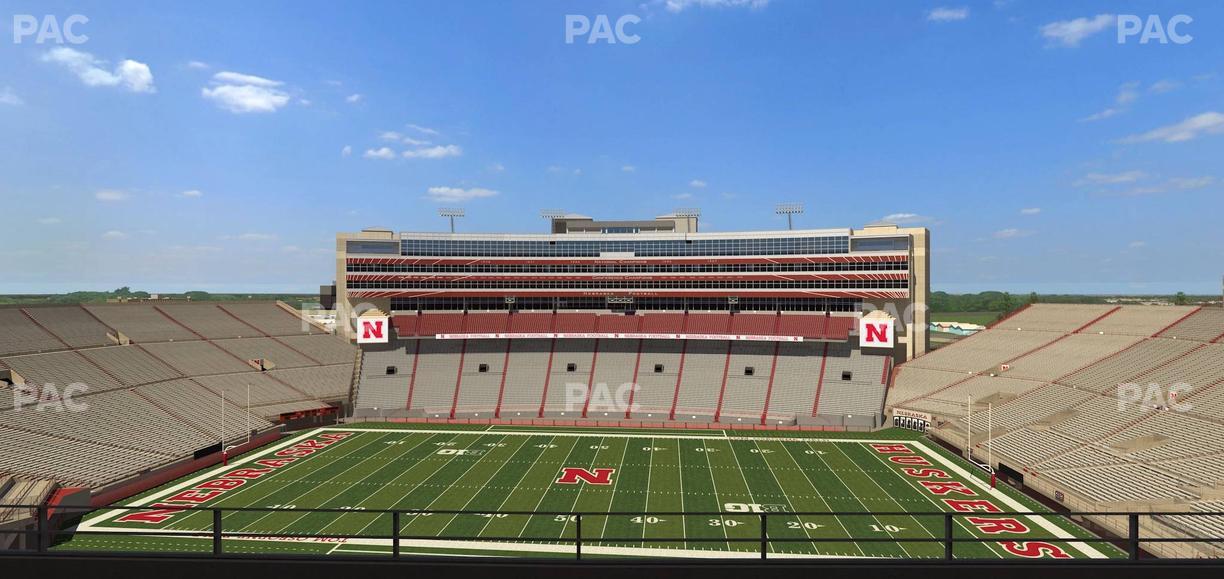 Memorial Stadium Nebraska - Section 406 Seat View