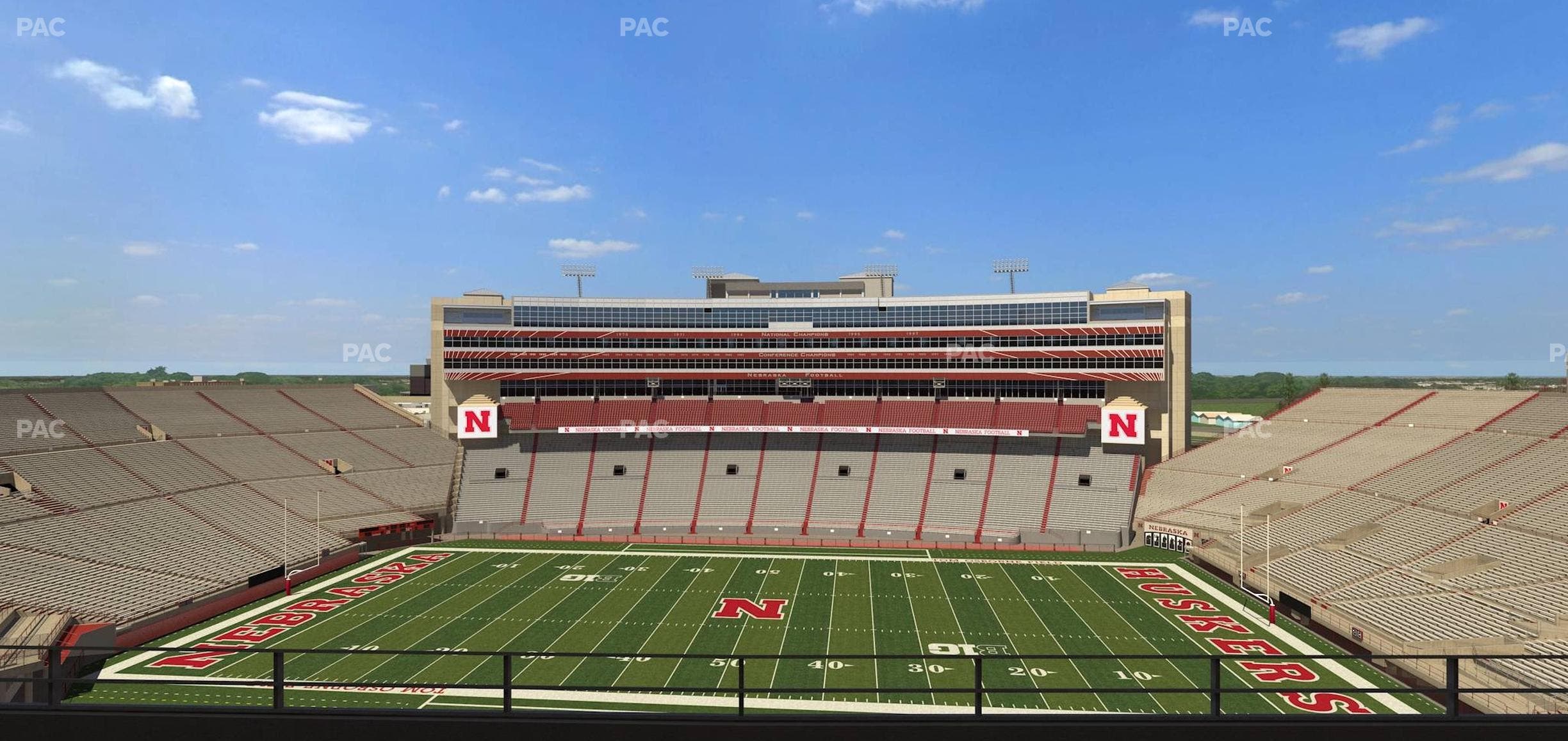 Memorial Stadium Nebraska - Section 406 Seat View