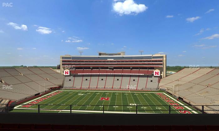 Memorial Stadium Nebraska - Section 406 Seat View