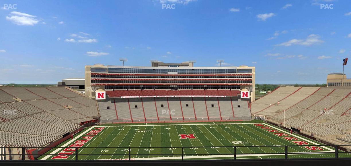 Memorial Stadium Nebraska - Section 408 Seat View