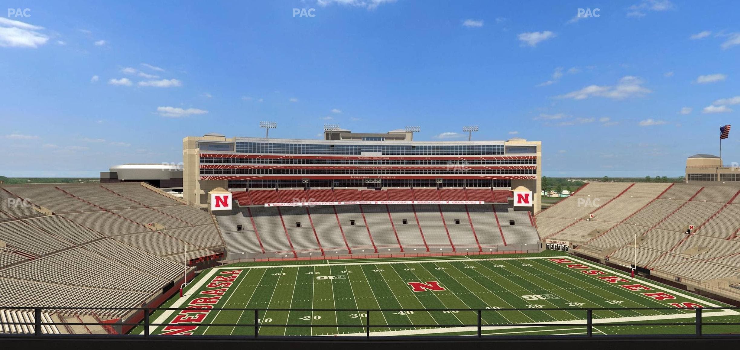 Memorial Stadium Nebraska - Section 409 Seat View