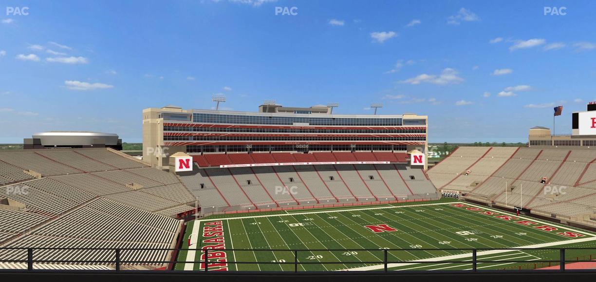 Memorial Stadium Nebraska - Section 411 Seat View