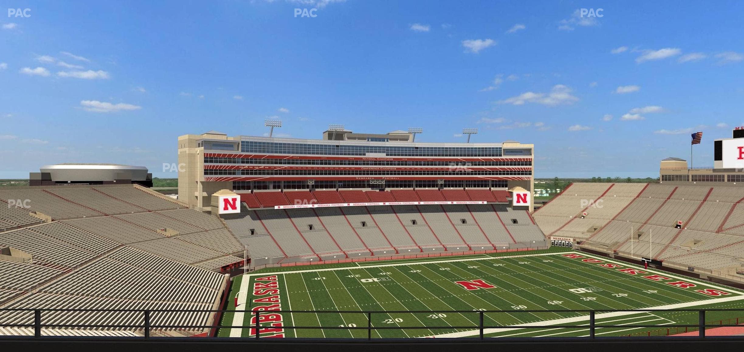 Memorial Stadium Nebraska - Section 411 Seat View
