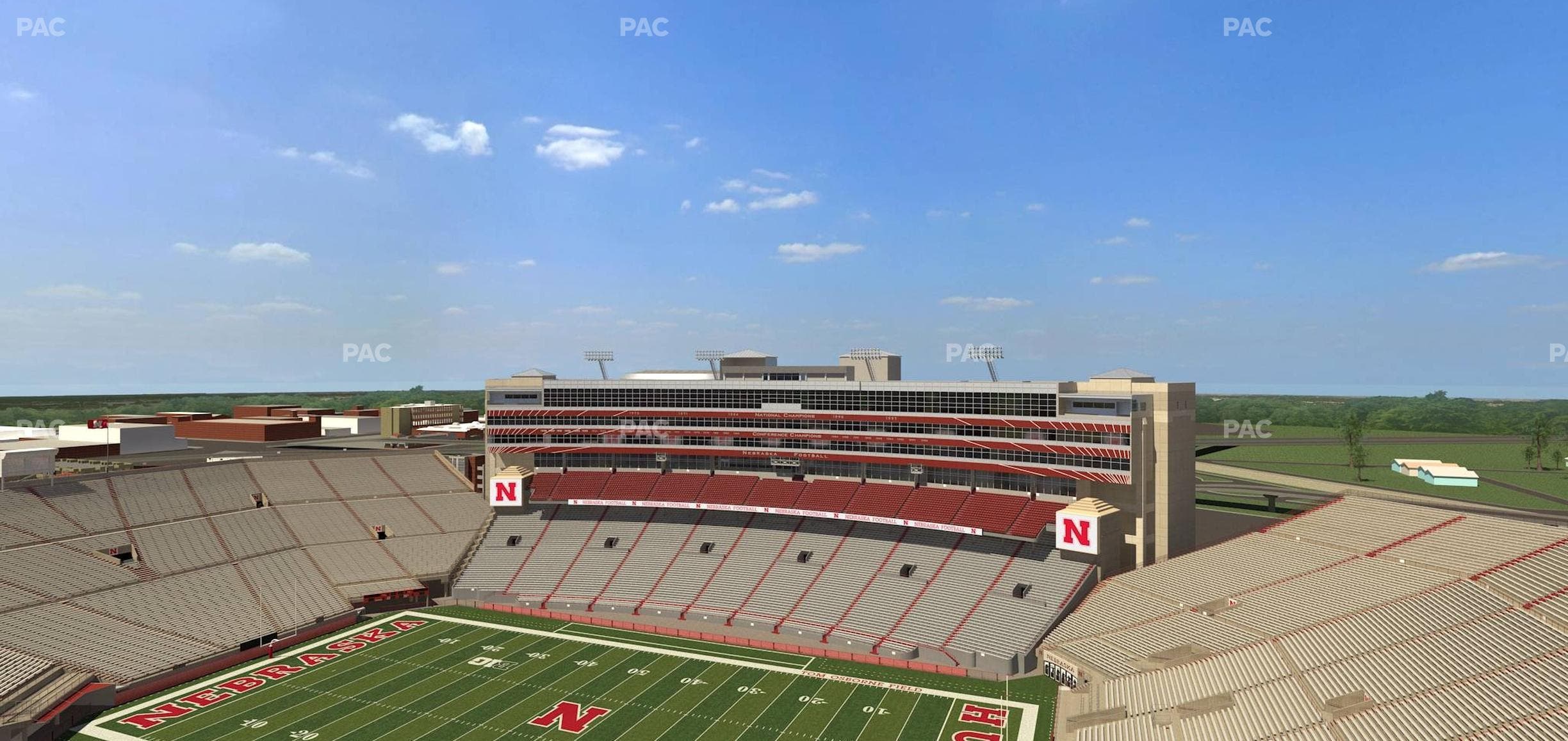 Memorial Stadium Nebraska - Section 602 Seat View