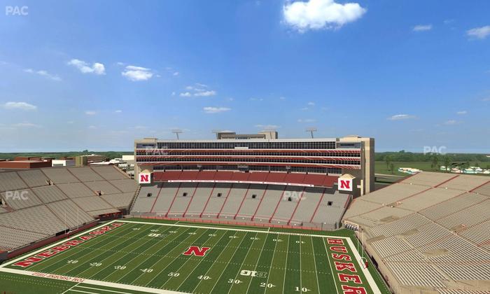 Memorial Stadium Nebraska - Section 604 Seat View