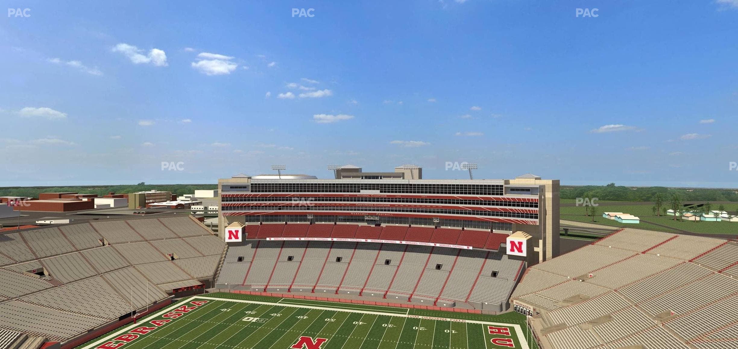 Memorial Stadium Nebraska - Section 604 Seat View