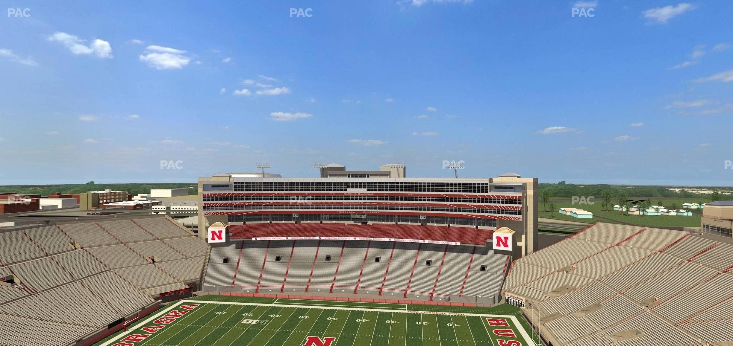 Memorial Stadium Nebraska - Section 605 Seat View