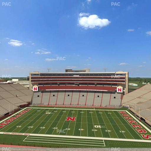 Memorial Stadium Nebraska - Section 606 Seat View
