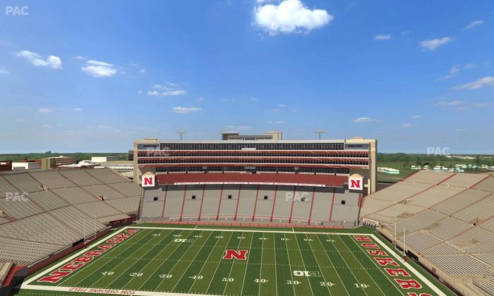 Memorial Stadium Nebraska - Section 606 Seat View