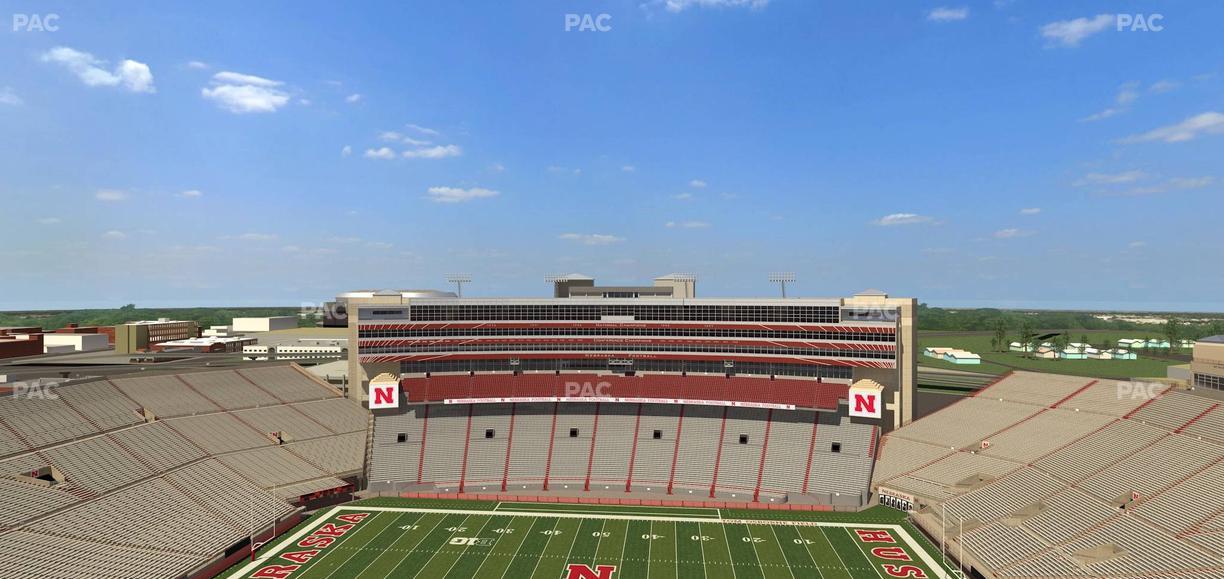 Memorial Stadium Nebraska - Section 606 Seat View