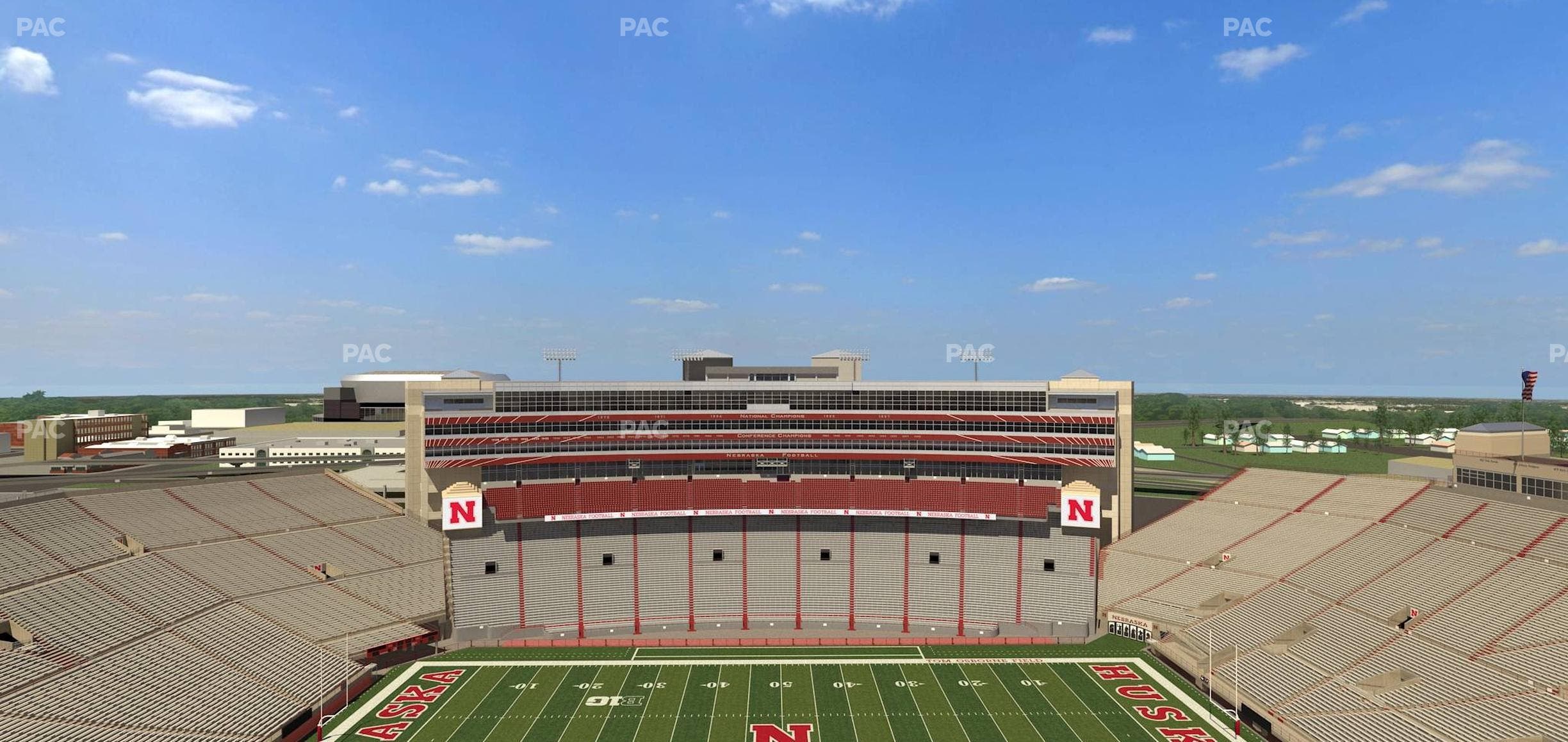 Memorial Stadium Nebraska - Section 607 Seat View
