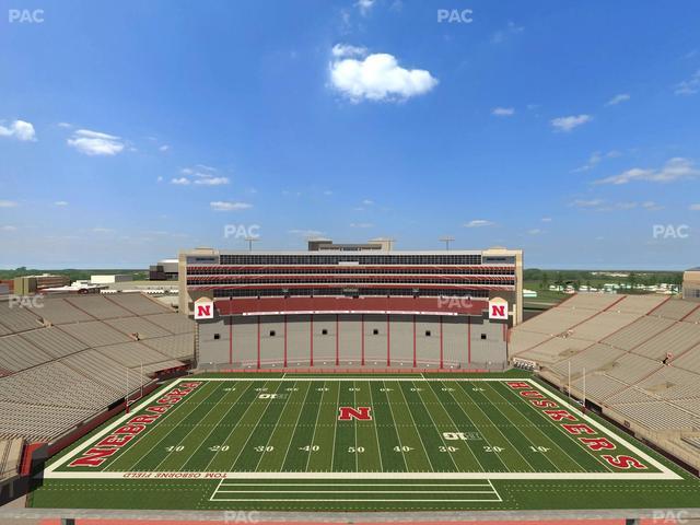 Memorial Stadium Nebraska - Section 607 Seat View