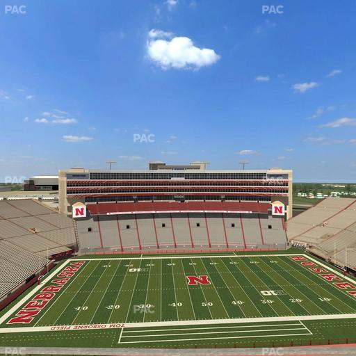 Memorial Stadium Nebraska - Section 608 Seat View