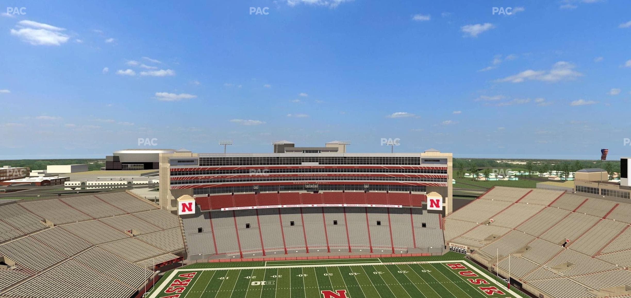 Memorial Stadium Nebraska - Section 608 Seat View