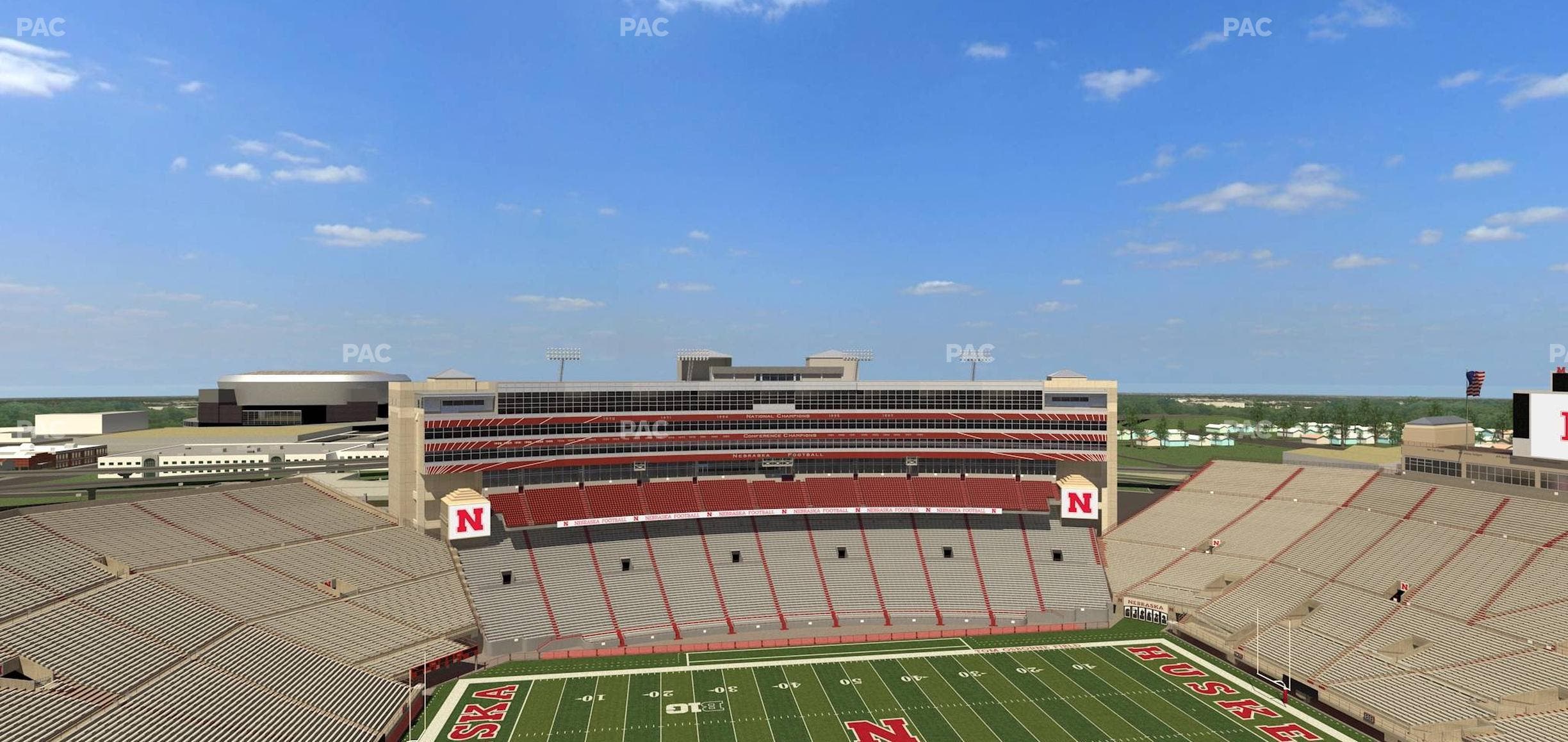 Memorial Stadium Nebraska - Section 609 Seat View
