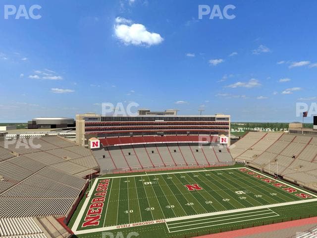 Memorial Stadium Nebraska - Section 610 Seat View