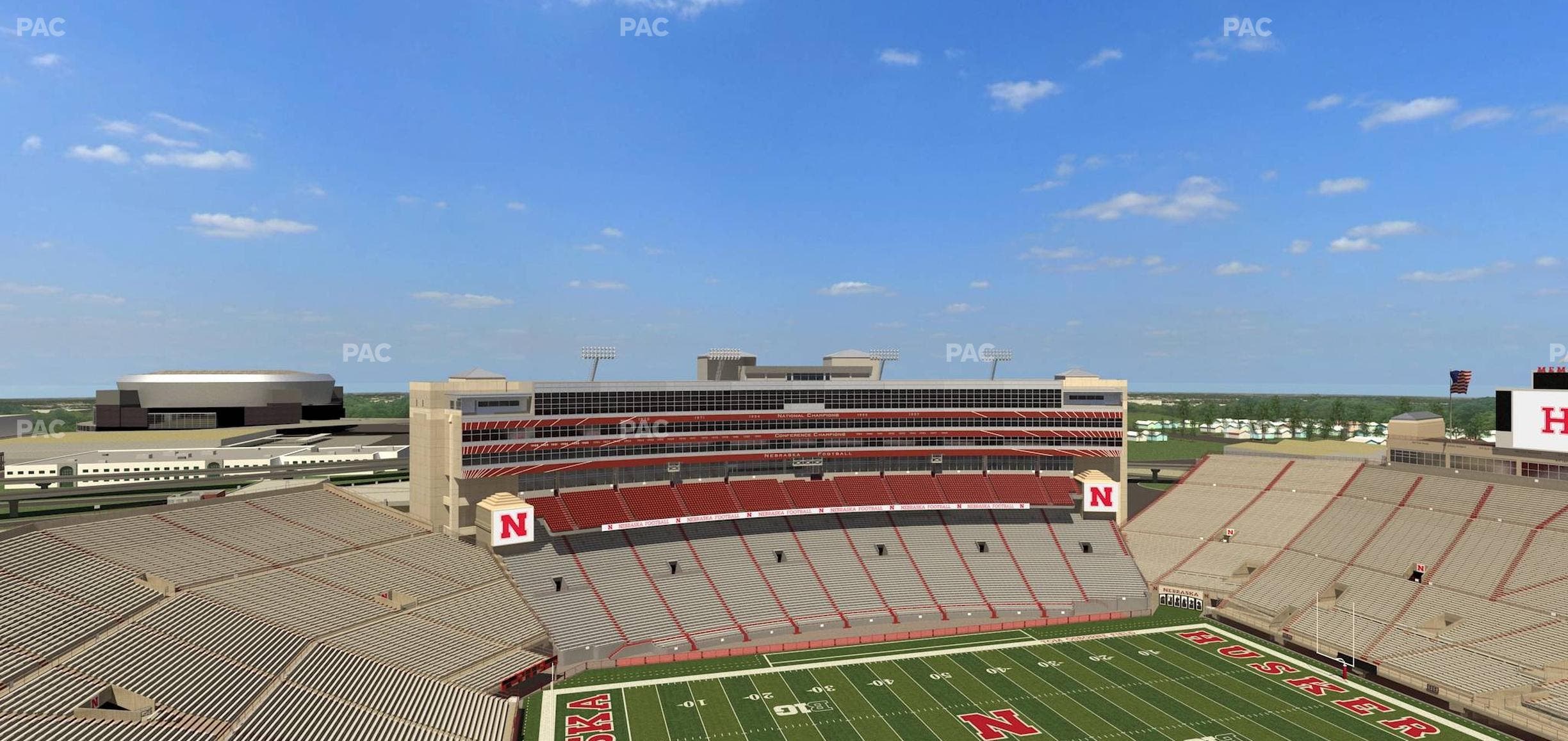 Memorial Stadium Nebraska - Section 611 Seat View