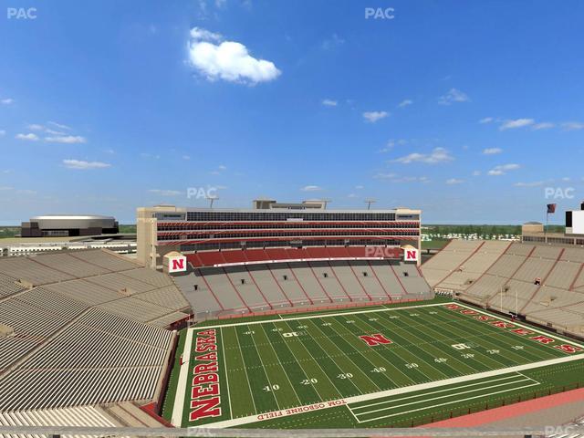 Memorial Stadium Nebraska - Section 611 Seat View