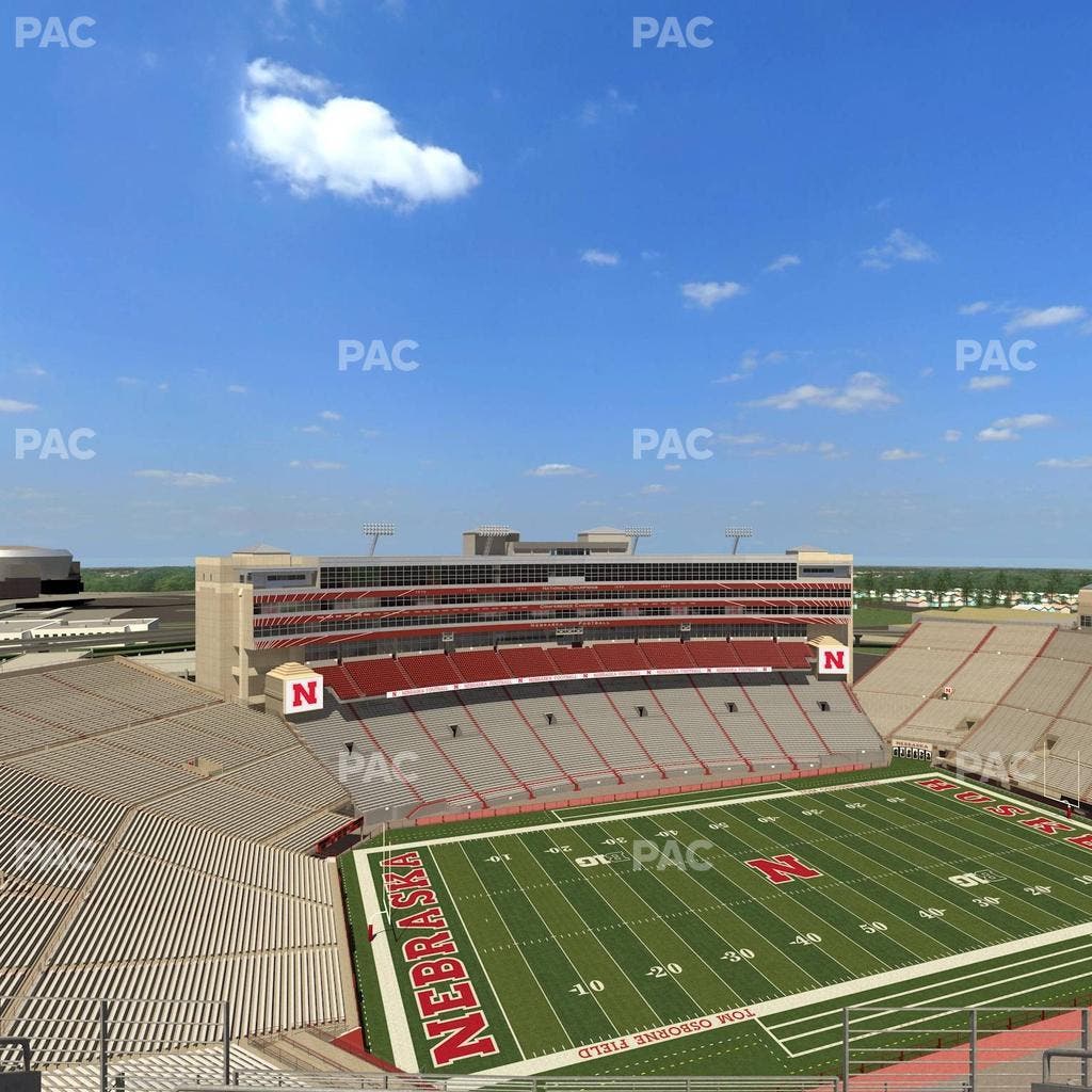 Memorial Stadium Nebraska - Section 612 Seat View