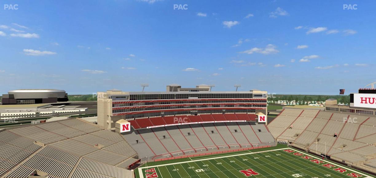 Memorial Stadium Nebraska - Section 612 Seat View