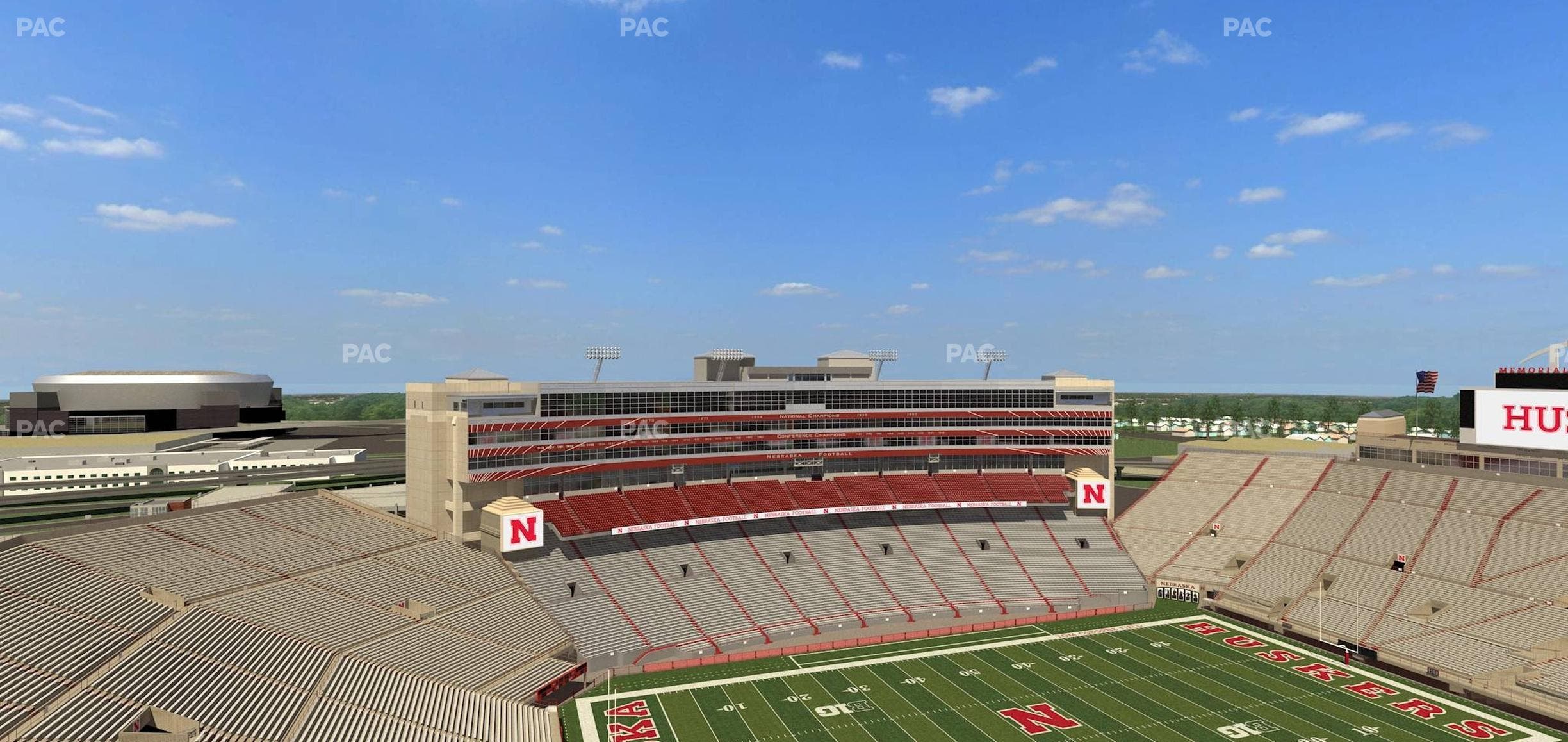 Memorial Stadium Nebraska - Section 612 Seat View