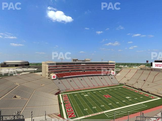 Memorial Stadium Nebraska - Section 612 Seat View